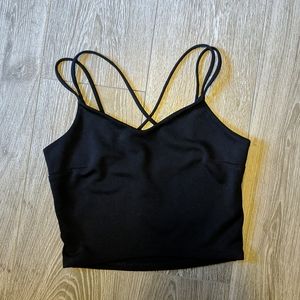 Express | Strappy Back Cropped Tank Top